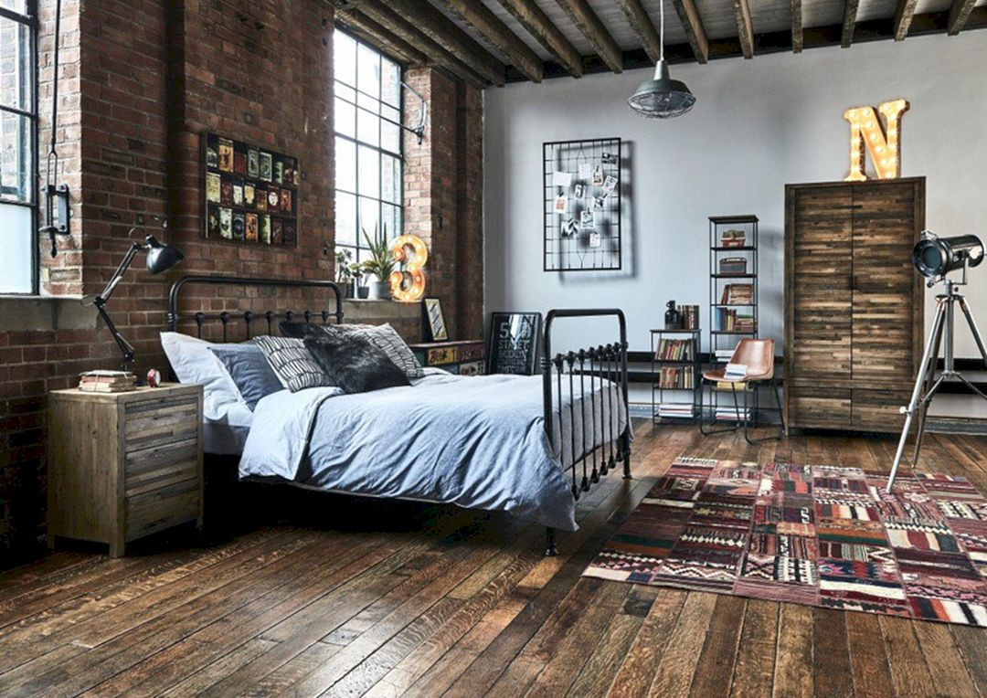 Rustic Industrial Bedroom
 17 Best Industrial Bedroom Design Ideas For To Make