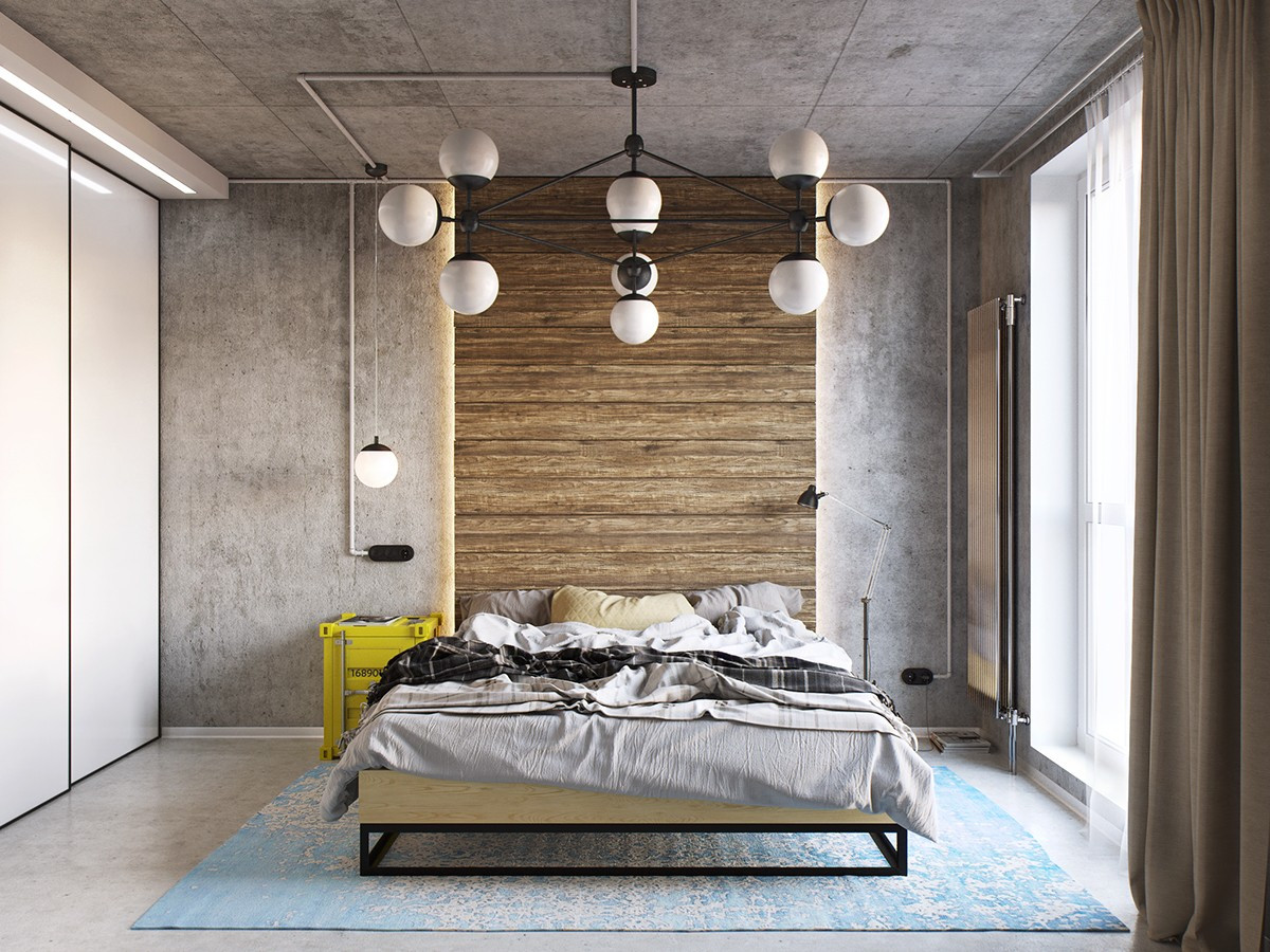 Rustic Industrial Bedroom
 Rustic Bedrooms Guide & Inspiration For Designing Them