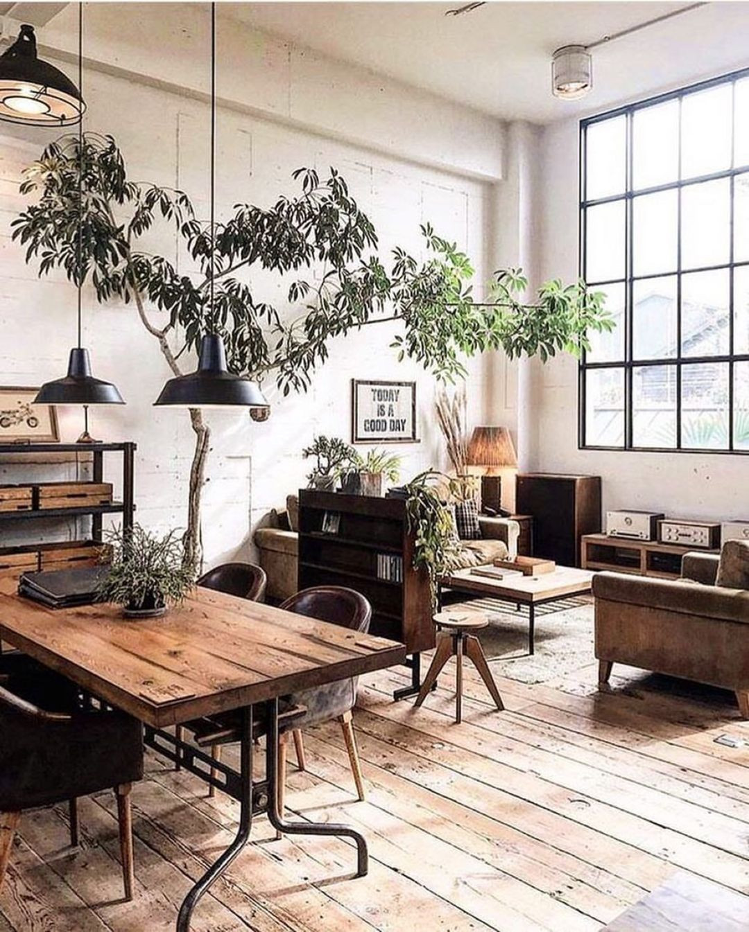 Rustic Industrial Living Room
 25 Gorgeous Industrial Living Room Ideas for 2020