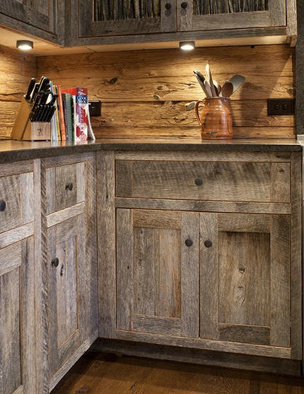 Rustic Kitchen Cabinet Doors
 The Relished Roost Much Ado About Barn Wood