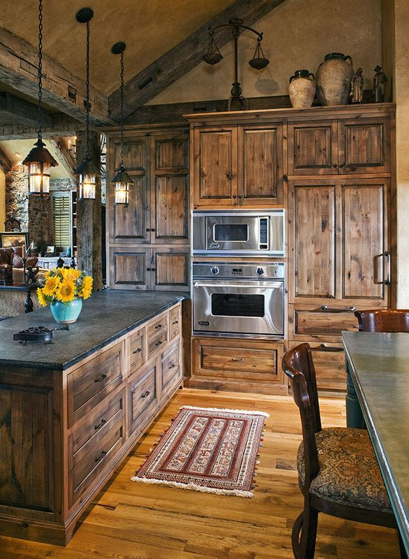 Rustic Kitchen Cabinet Ideas
 40 Rustic Kitchen Designs to Bring Country Life DesignBump