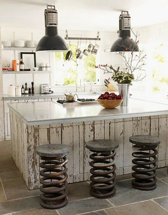 Rustic Kitchen Island With Seating
 Seated Kitchen Island Designs – What Seating Works
