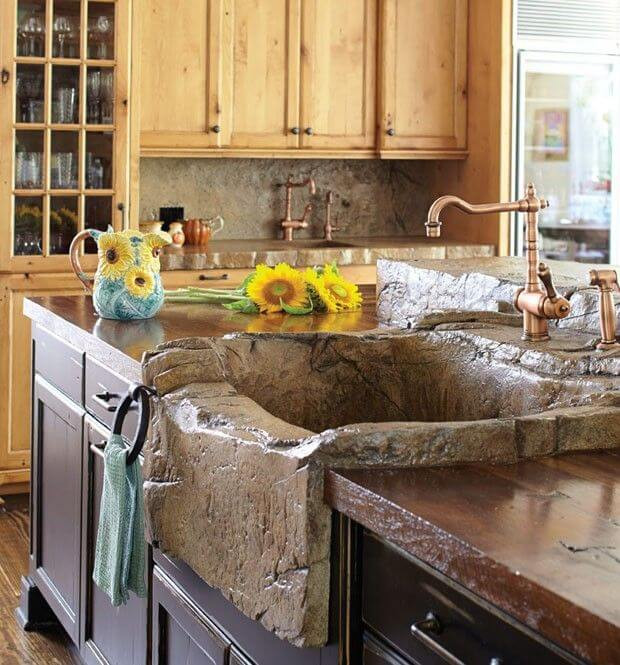 Rustic Kitchen Sink
 26 Farmhouse Kitchen Sink Ideas and Designs for 2020