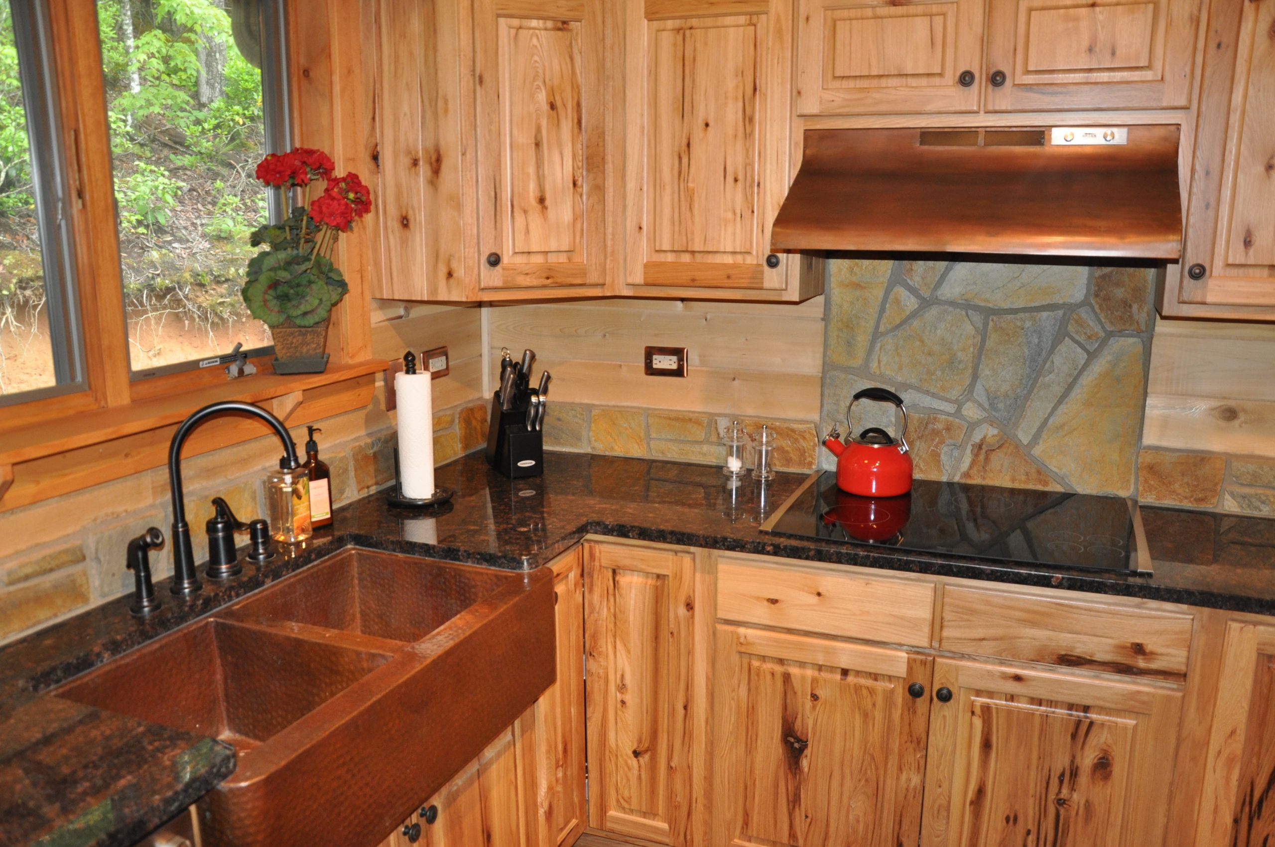 Rustic Kitchen Sink
 Enchanting Rustic Kitchen Cabinets Creating Glorious