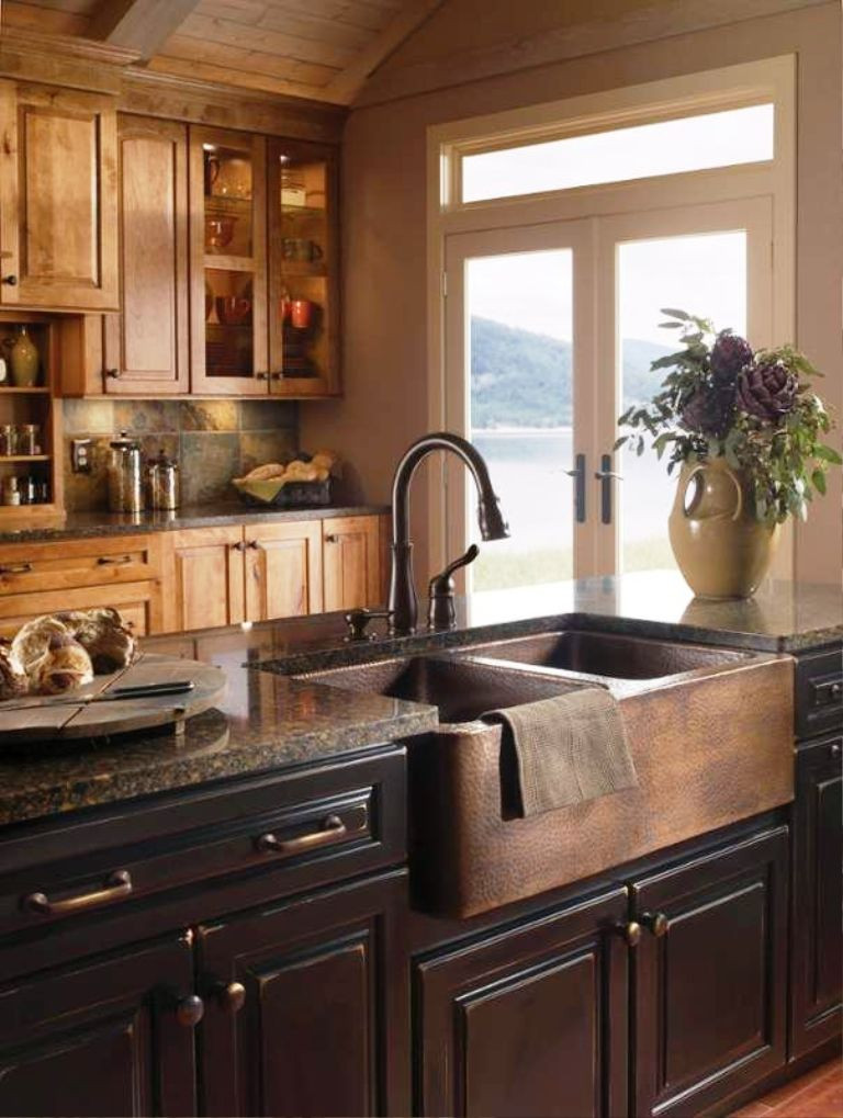Rustic Kitchen Sink
 25 Amazing Rustic Kitchen Design And Ideas For You