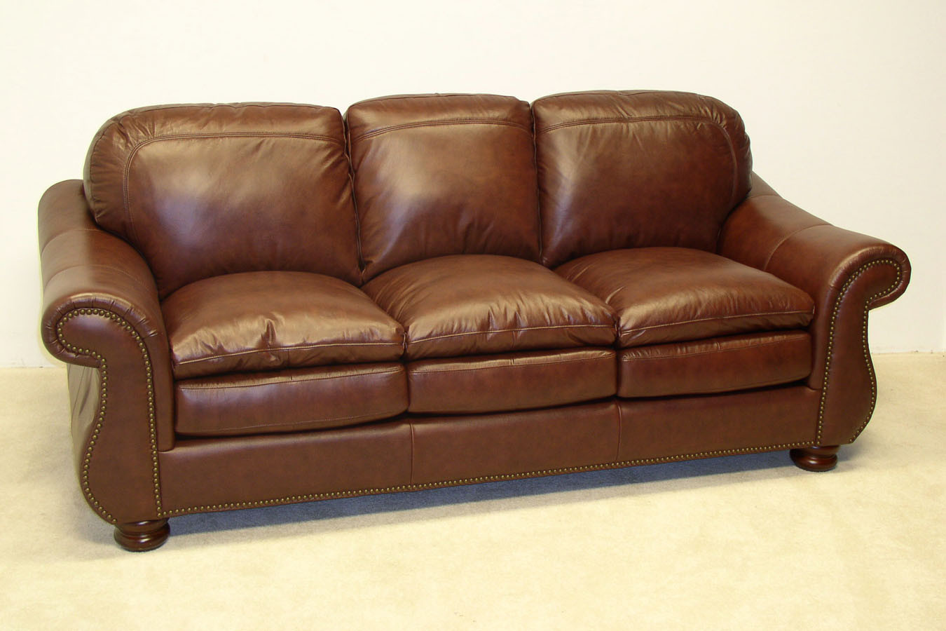 Rustic Leather Living Room Furniture
 Century Rustic Leather Living Room Set 4 pc set