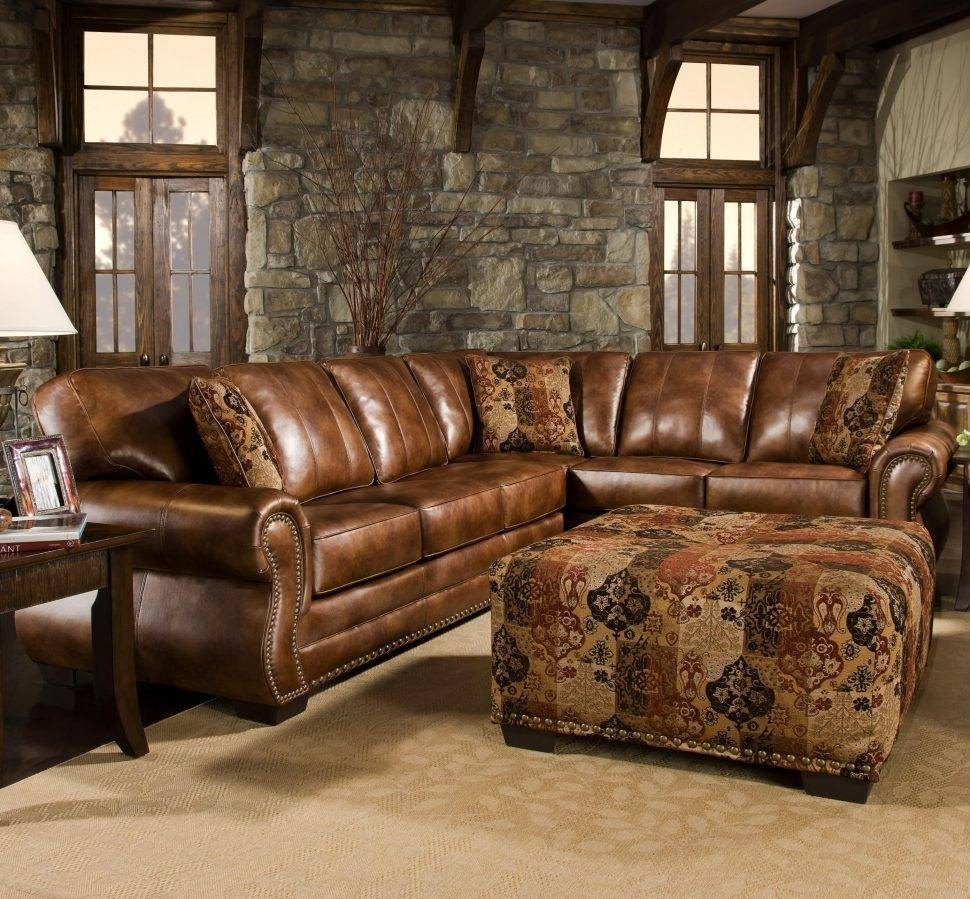 Rustic Leather Living Room Furniture
 15 Best Collection of Rustic Sectional Sofas
