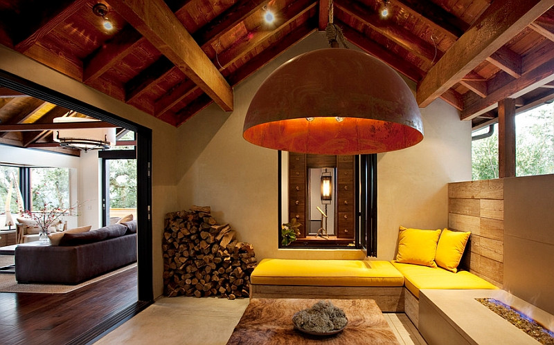 Rustic Living Room Ceiling Lighting
 Oversized Pendants Shining A Spotlight The Hot Design