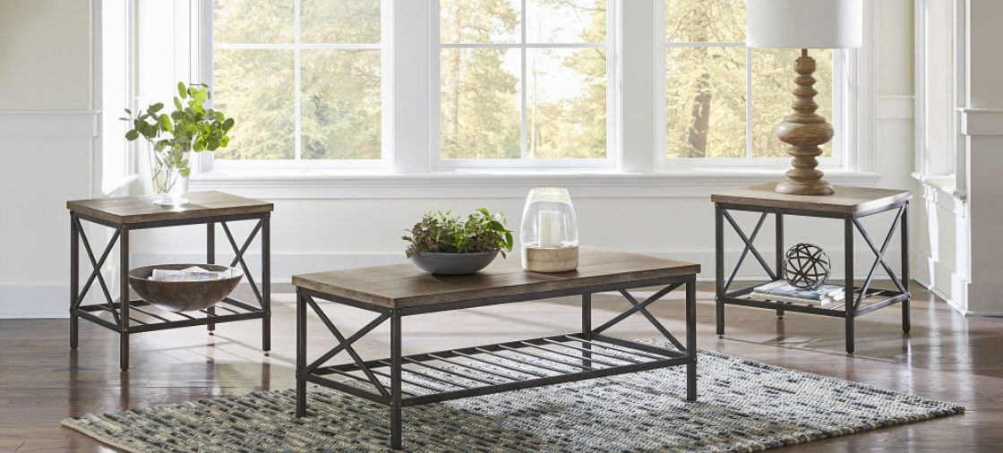 Rustic Living Room Table Sets
 A Rustic Coffee Table Set for Your Living Room