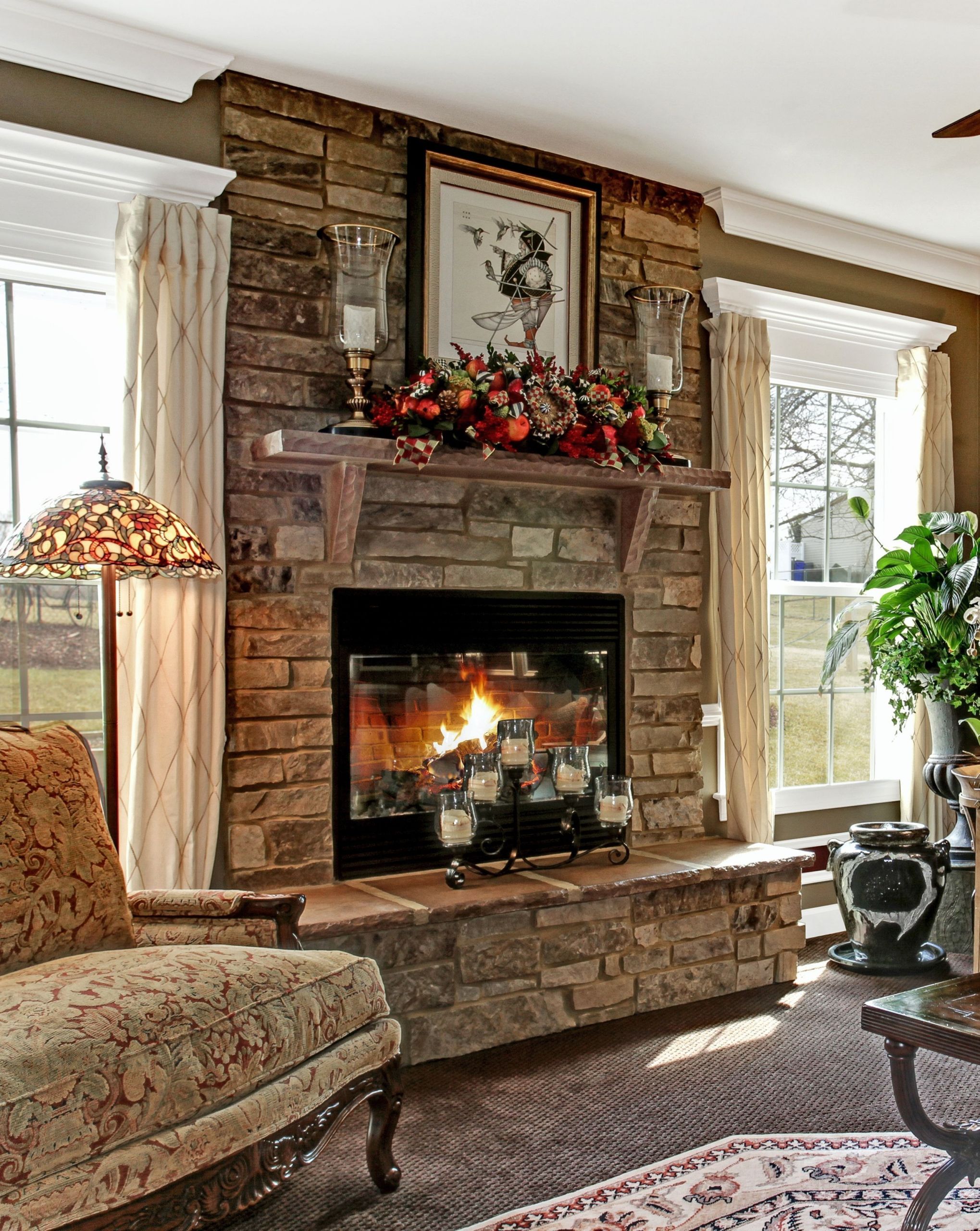 Rustic Living Room With Fireplace
 41 Cozy Rustic Living Room Decoration with Fireplace