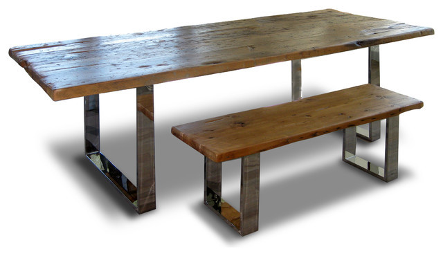 Rustic Modern Kitchen Table
 Modern Rustic Wood Table Rustic Dining Tables by