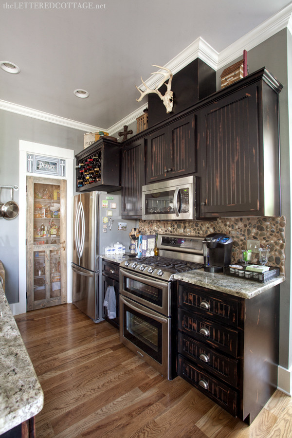 Rustic Painted Kitchen Cabinets
 Rustic Meets Refined