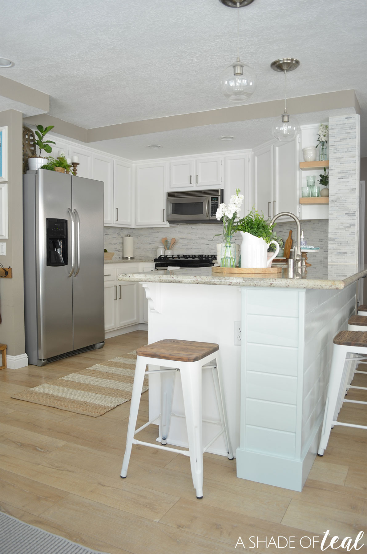 Rustic Painted Kitchen Cabinets
 Paint Colors used in my Modern Rustic Home