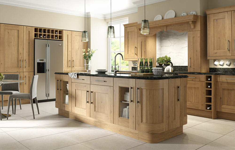 Rustic Painted Kitchen Cabinets
 Rustic Oak Shaker Kitchen Collection Natural or Painted