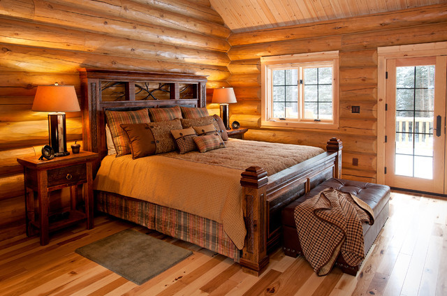 Rustic Wood Bedroom Set
 Reclaimed Wood Rustic Cabin Bed Rustic Bedroom Other