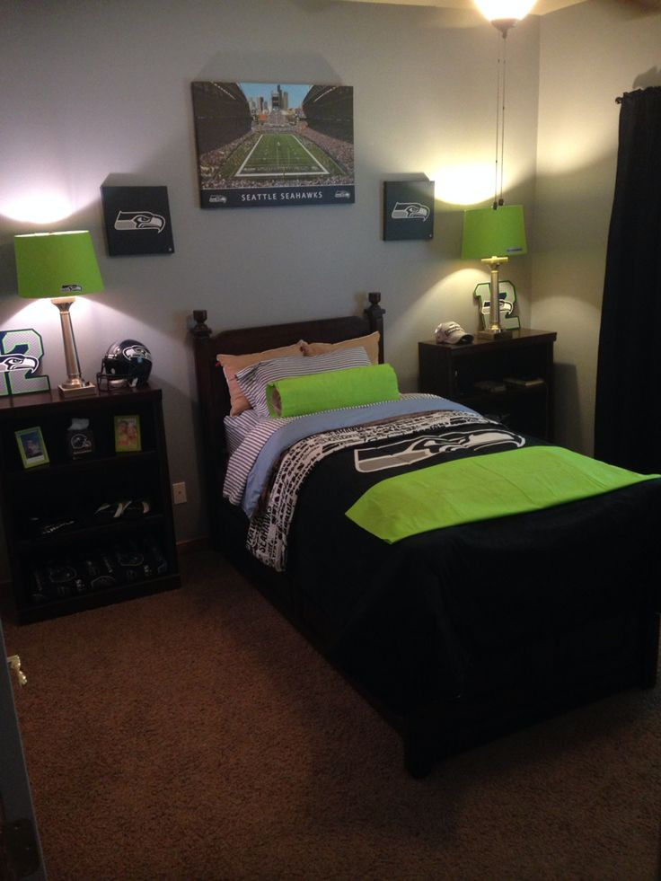 Seattle Seahawks Bedroom Decor Fresh 27 Best Images About Seahawks Room On Pinterest