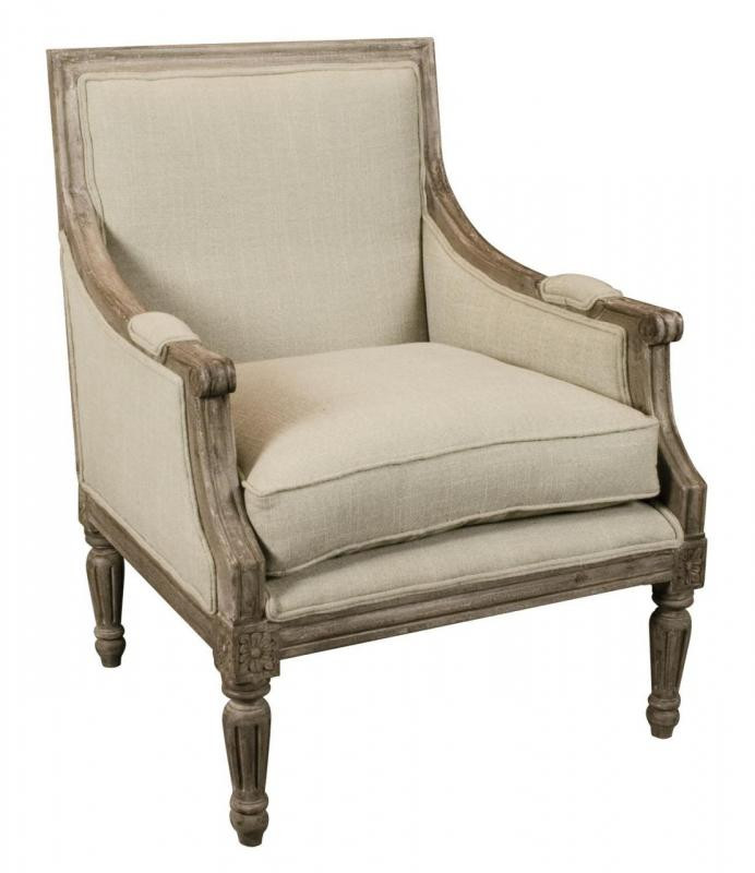 Shabby Chic Bedroom Chair
 Cream Shabby Chic Limed Oak Bedroom Linen Arm Chair