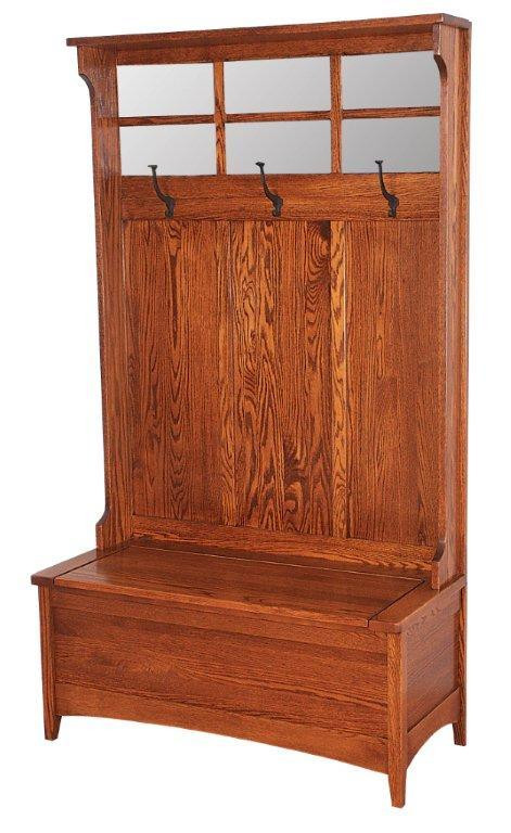 Shaker Storage Bench
 Shaker Hall Bench from DutchCrafters Amish Furniture
