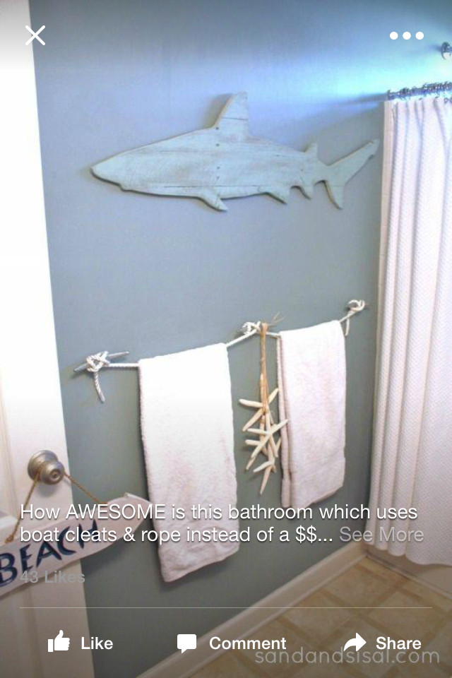 Shark Bathroom Decor
 Shark theme bathroom