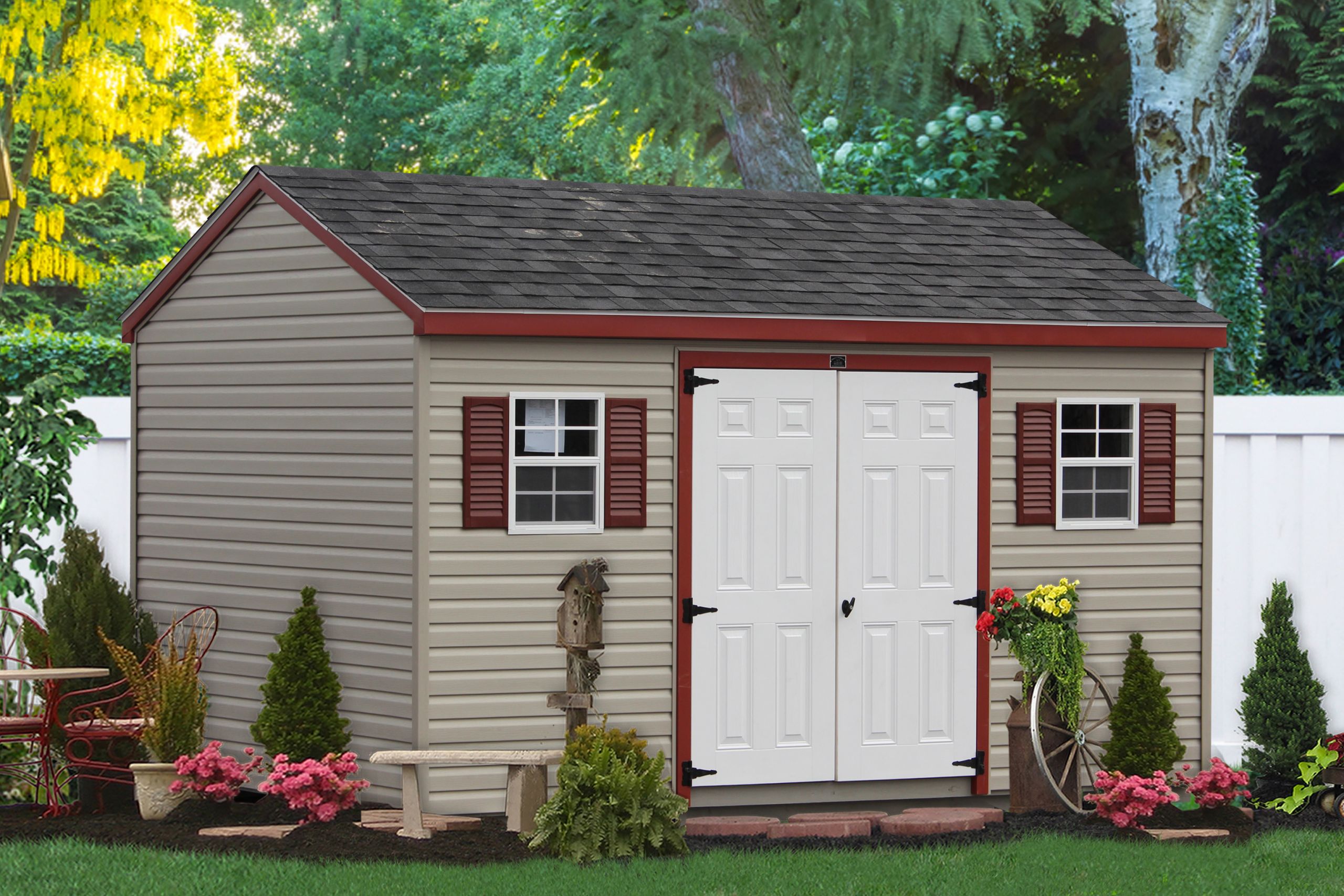 Sheds For Backyard
 Buy Discount Storage Sheds and Garages Direct from PA