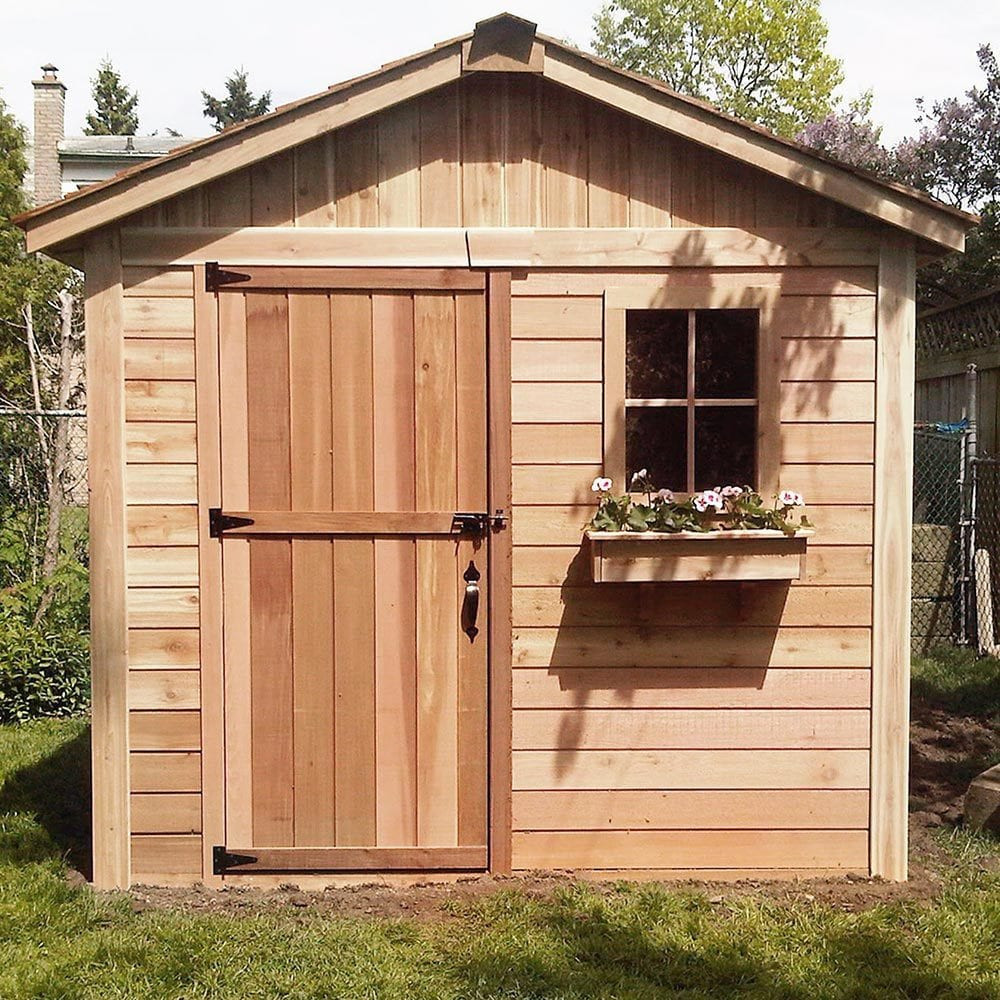 Sheds For Backyard
 Outdoor Living Today Storage Shed Lifestyle Series 8 x