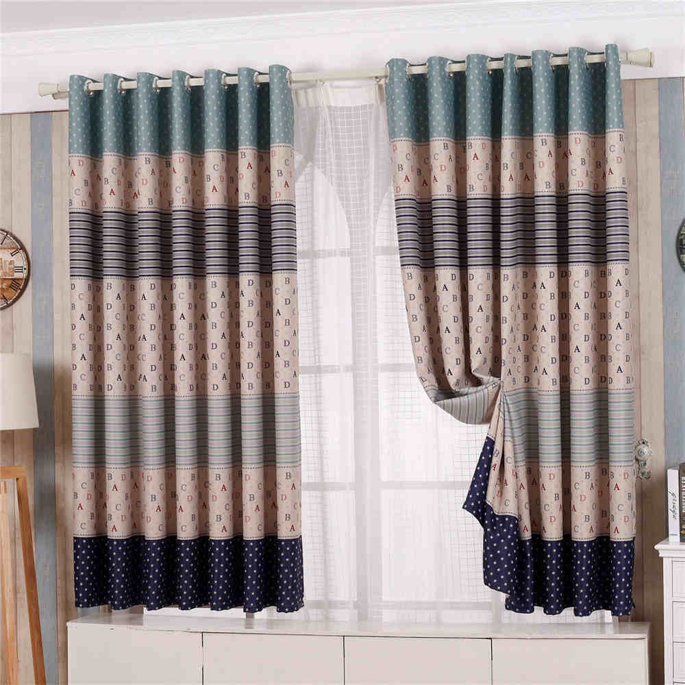 Short Living Room Curtains
 20 models of Modern full blackout curtains thick short for