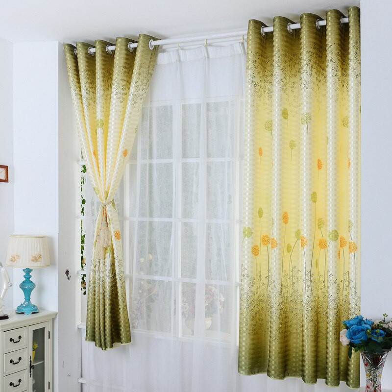 Short Living Room Curtains
 SongKAum Hot sale High Quality Semi Shade Curtain Cloth
