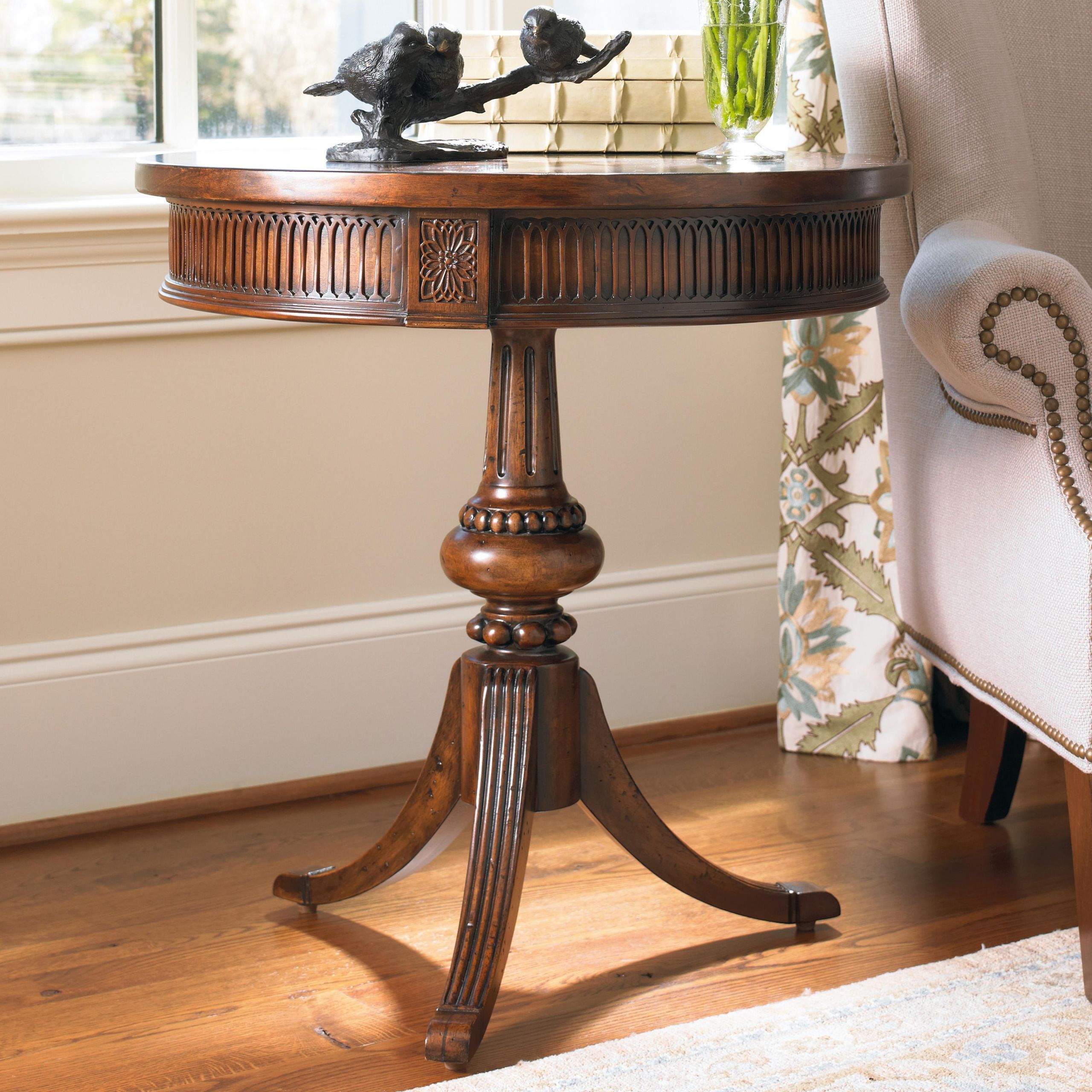 Side Table For Living Room
 Hooker Furniture Living Room Accents Round Accent Table