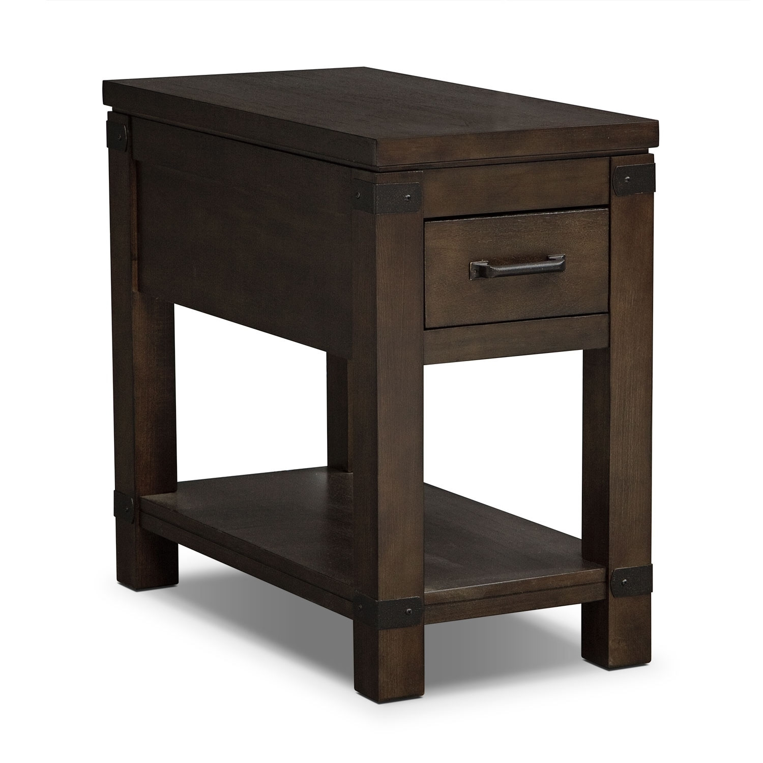 Side Table For Living Room
 Camryn Chairside Table Warm Cocoa
