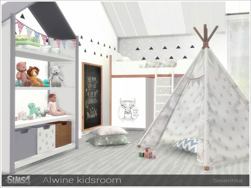 Sims 4 Cc Kids Room
 Severinka s Alwine kidsroom
