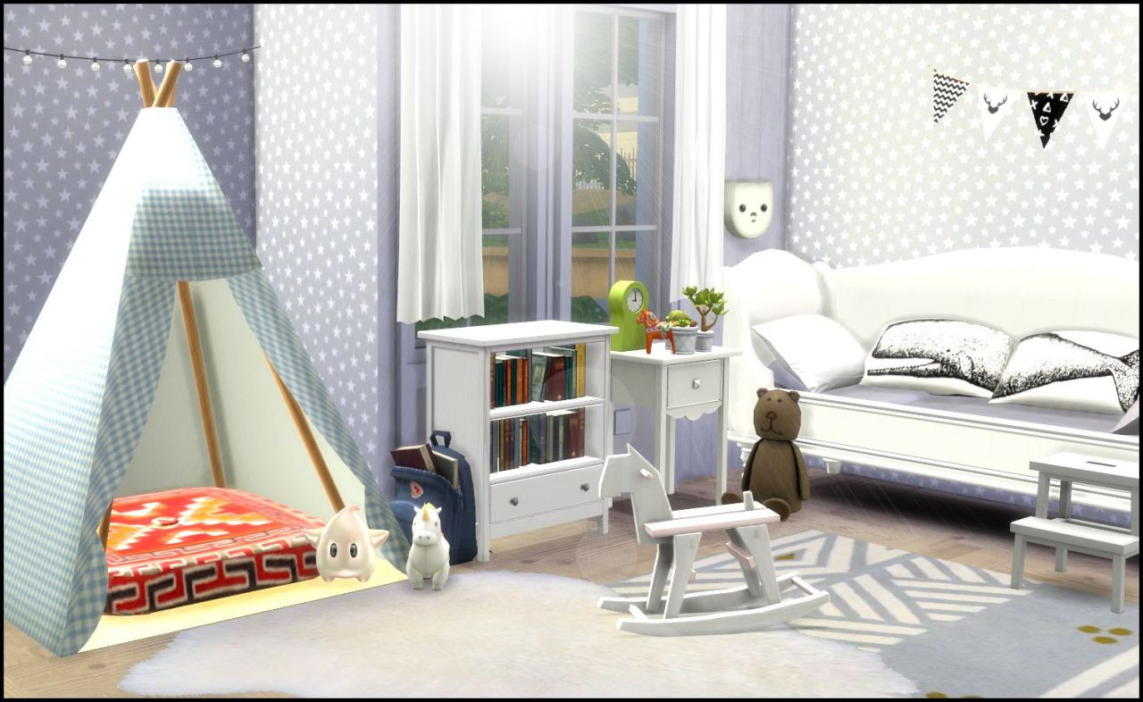 Sims 4 Cc Kids Room
 HVIKIS scandinavian kids room cc dresser by pilar