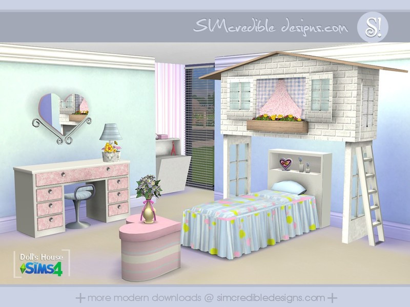 Sims 4 Cc Kids Room
 SIMcredible s Dolls House
