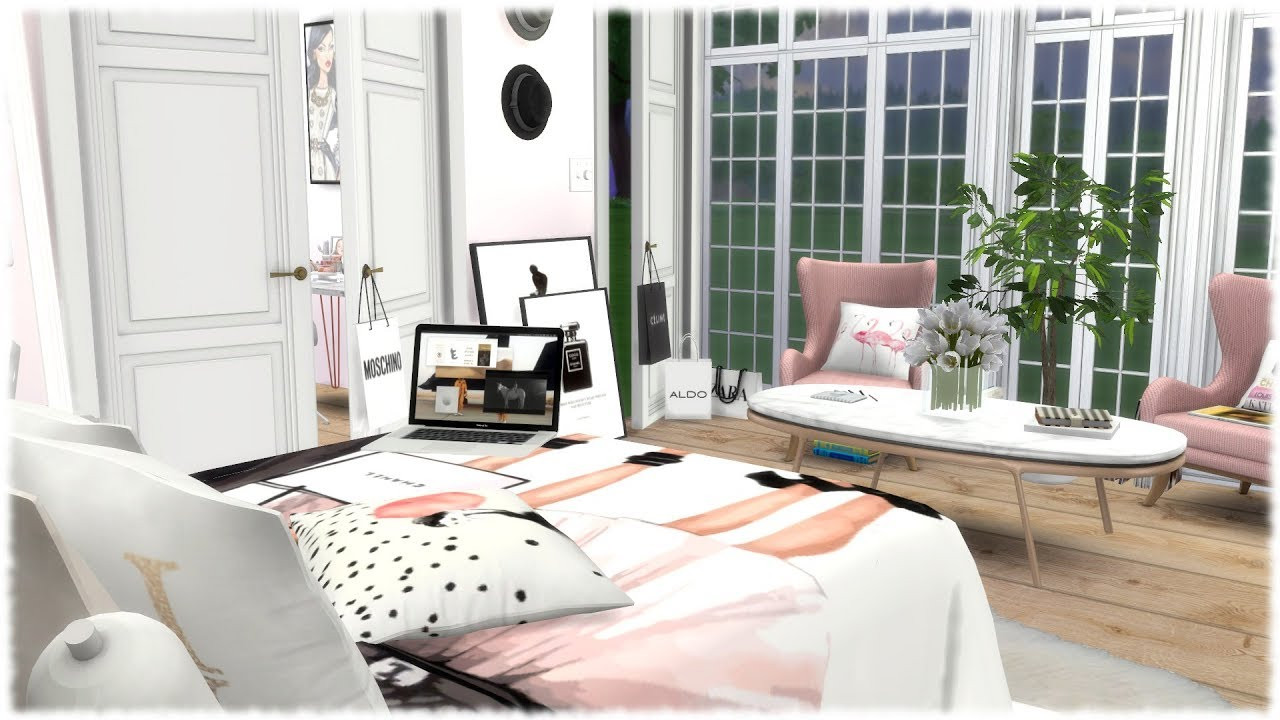 Sims 4 Cc Kids Room
 The Sims 4 Speed Build FASHION LOVERS BEDROOM