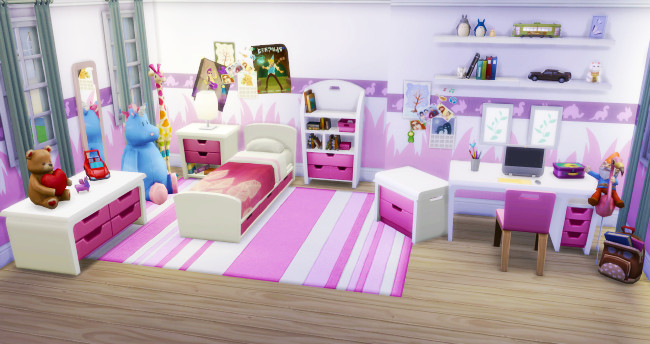 Sims 4 Kids Bedroom
 My Sims 4 Blog Kids Bedroom Recolors by Simpurrr