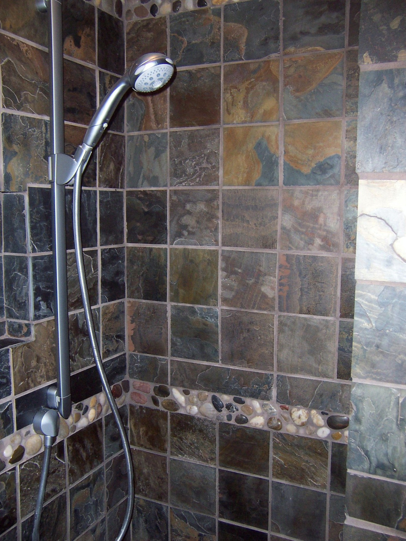 Slate Tile Bathroom Floor
 30 slate bathroom tile pictures