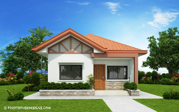 Small 2 Bedroom House
 Two Bedroom Small House Design PHD Pinoy House