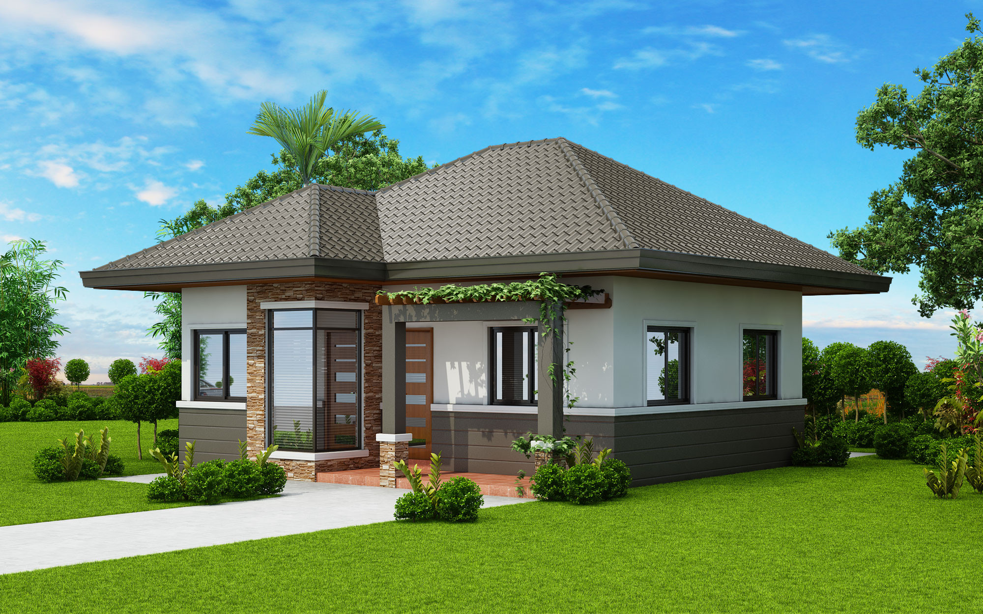 Small 2 Bedroom House Unique Two Bedroom Small House Plan Cool House Concepts