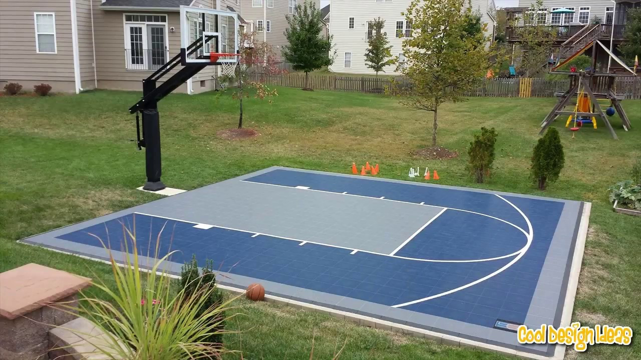 Small Backyard Basketball Court
 Backyard Basketball Court