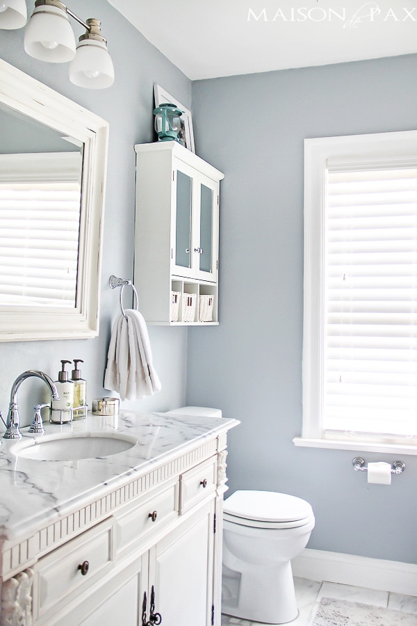 Small Bathroom Color Schemes
 10 Tips for Designing a Small Bathroom Maison de Pax