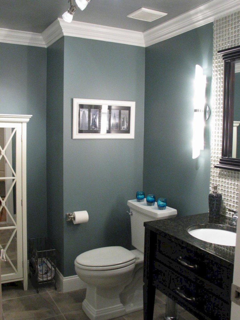 Small Bathroom Paint Ideas
 33 Vintage Paint Colors Bathroom Ideas ROUNDECOR