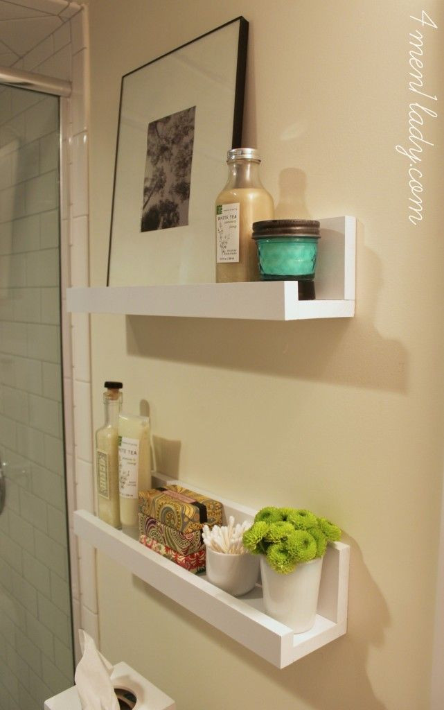 Small Bathroom Wall Shelf
 DIY Bathroom Shelves To Increase Your Storage Space
