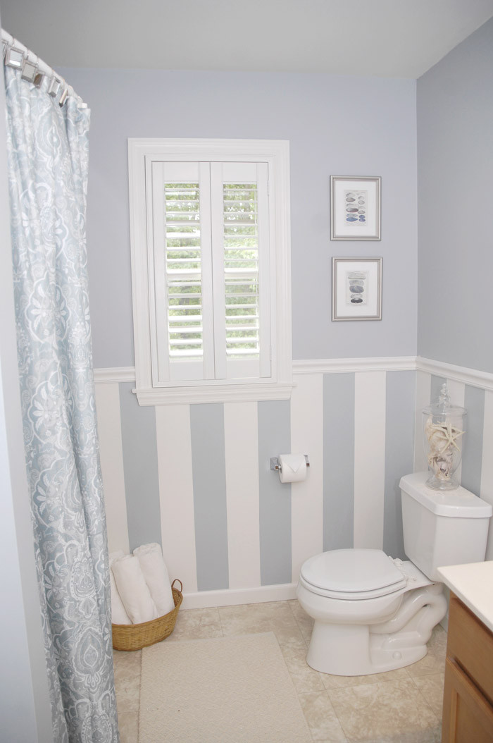 Small Bathroom Window Curtains
 $88 bathroom makeover plus a drool worthy DIY window