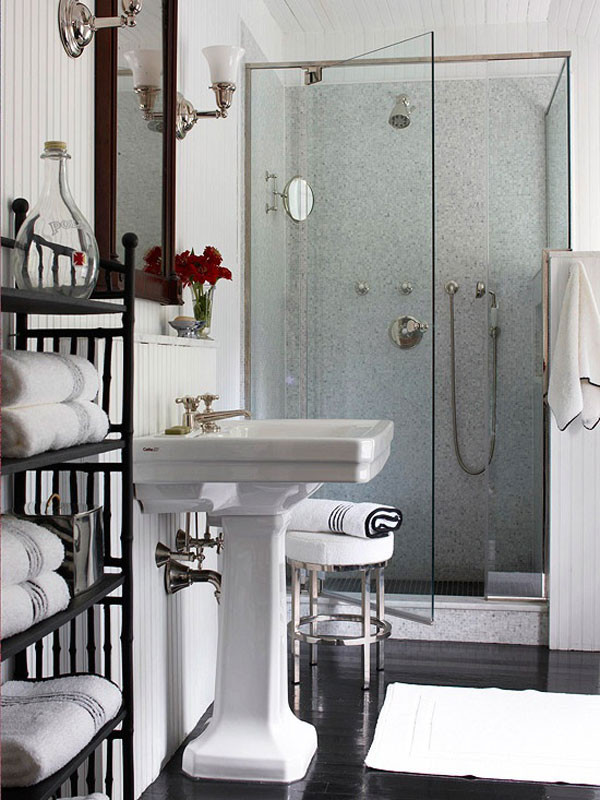 Small Bathroom With Shower Ideas
 100 Small Bathroom Designs & Ideas Hative