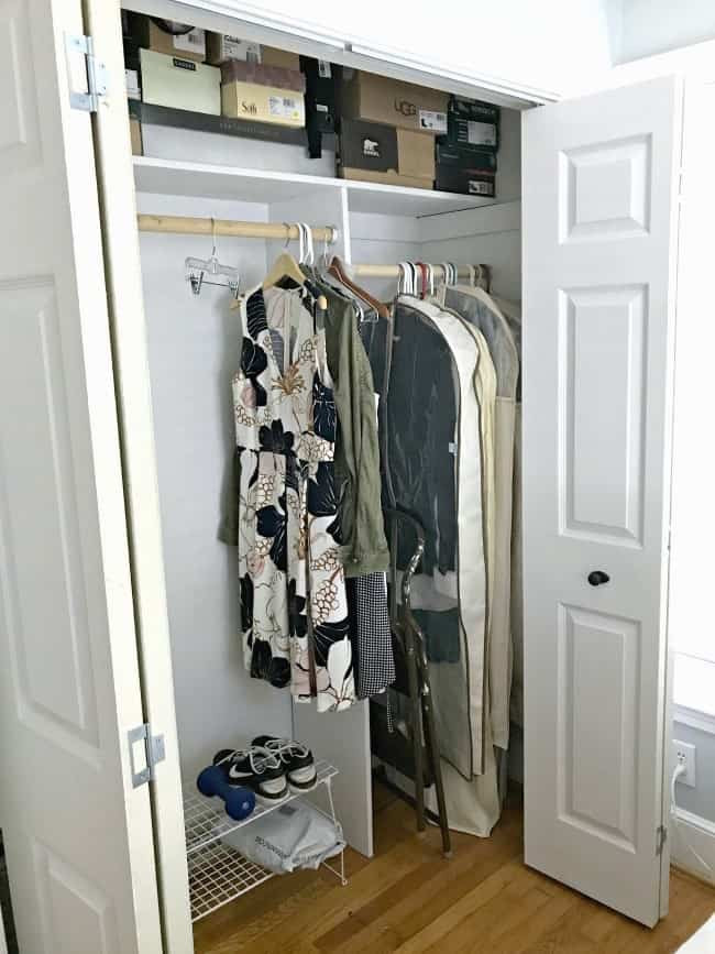 Small Bedroom Closet
 A New Addition to the Cottage A Small Powder Room