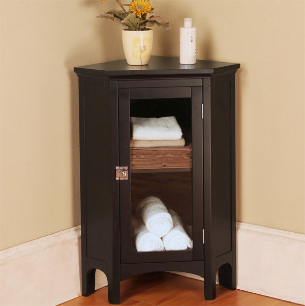 Small Corner Cabinet For Bathroom
 Space Efficient Corner Bathroom Cabinet for Your Small