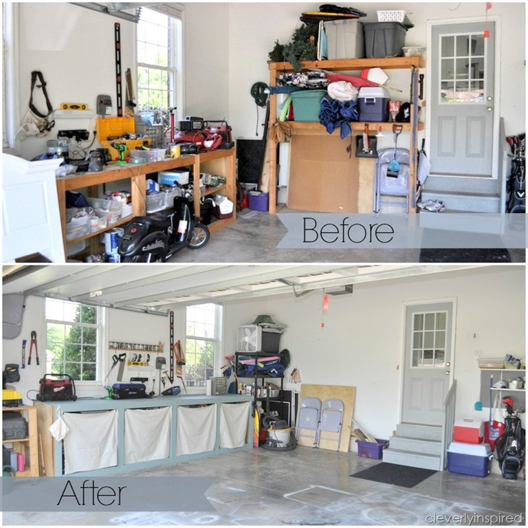Small Garage Organizing Ideas
 10 inexpensive tips to organize the garage