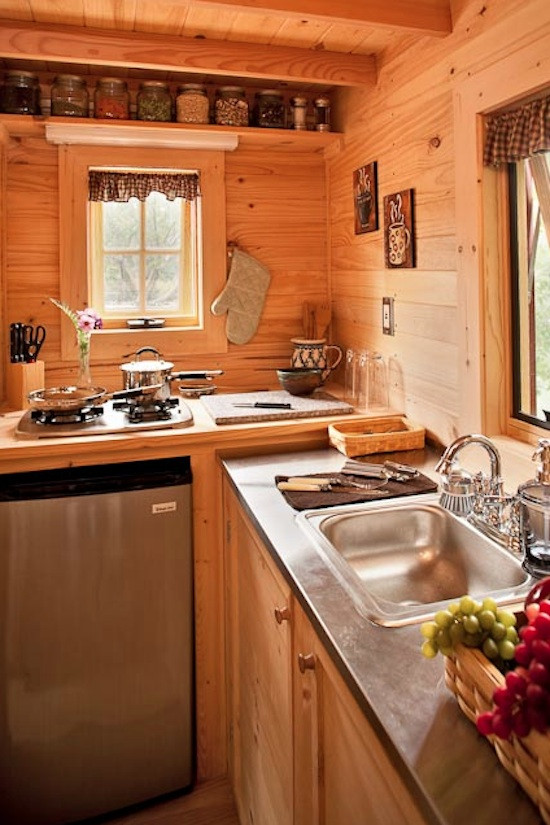 Small House Kitchen
 Tiny House Big Impact Getting Green by Building Less