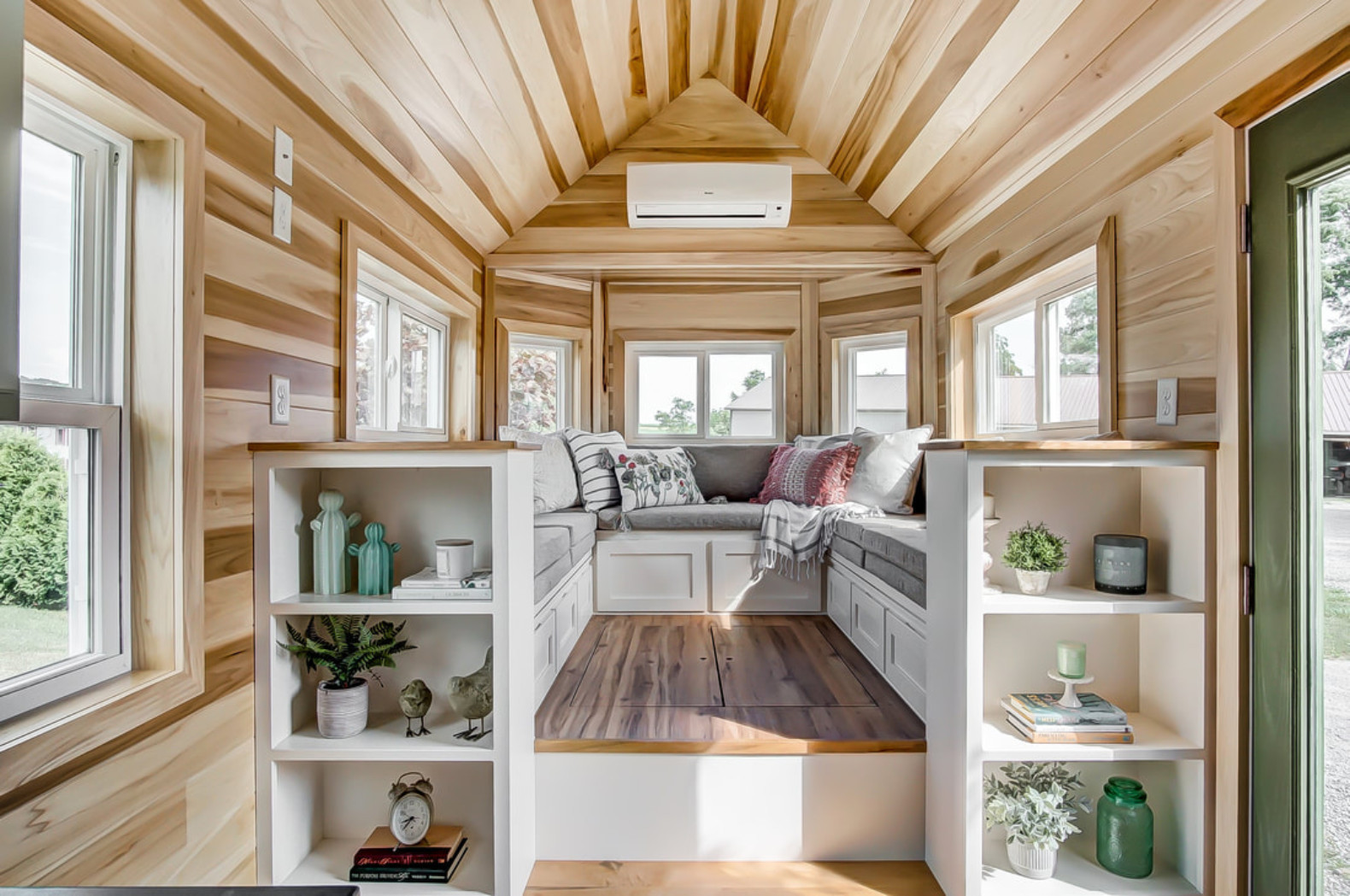 Small House Living Room
 This gorgeous tiny home is perfect for entertaining guests