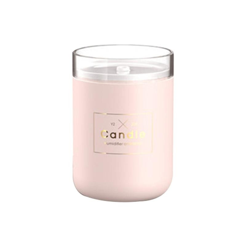Small Humidifier For Bedroom
 USB Powered Mini Humidifier Mist Air Candle Shaped
