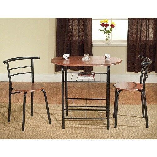 Small Kitchen Bistro Set
 3 Piece Bistro Set Small Kitchen Table 2 Chairs Living